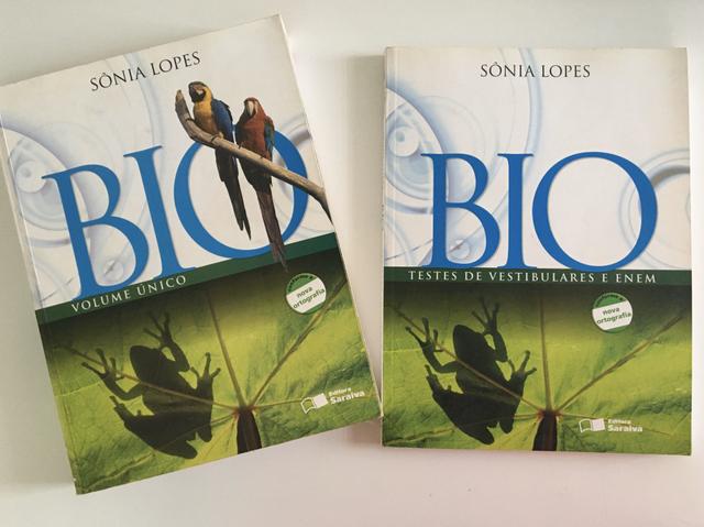 Livro+ caderno de questões biologia Sônia Lopes