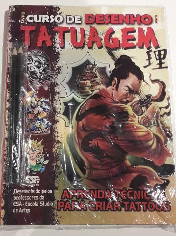 Livro curso de Desenho para Tatuagem