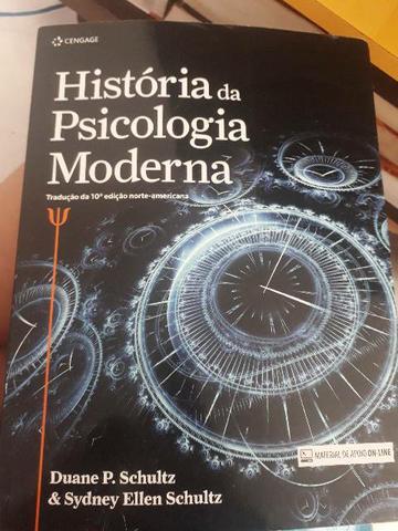 Livro: historia da psicologia moderna