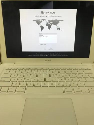 Macbook White 13, Mid 2010, 8gb Ram, Bateria E Teclado Novos