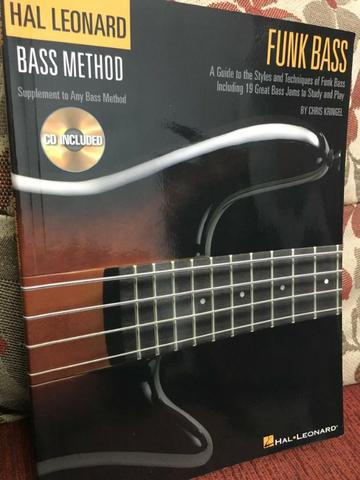 Método de Contrabaixo: Funk Bass (edit. Hal Leonard) Livro