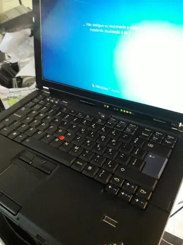 Notebook Lenovo Thinkpad R61 Intel Core 2duo S/hd S/ Fonte