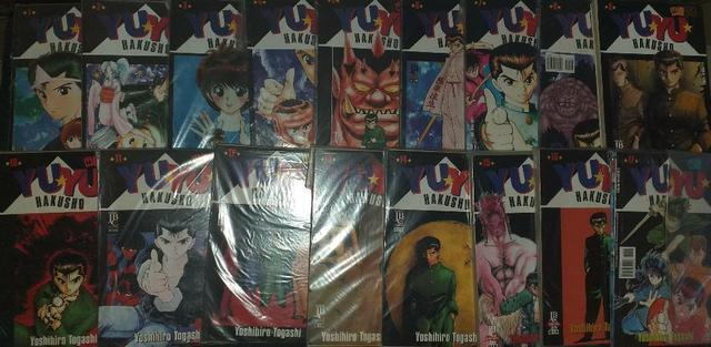 TODOS OS MANGÁ DE YUYU HAKUSHO (EDIÇÃO ANTIGA) EM