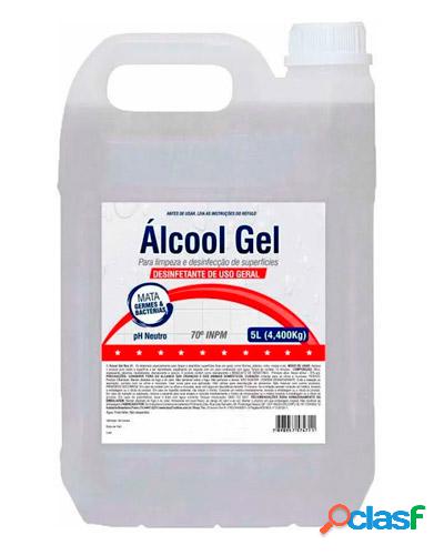 alcool em gel 5 litros