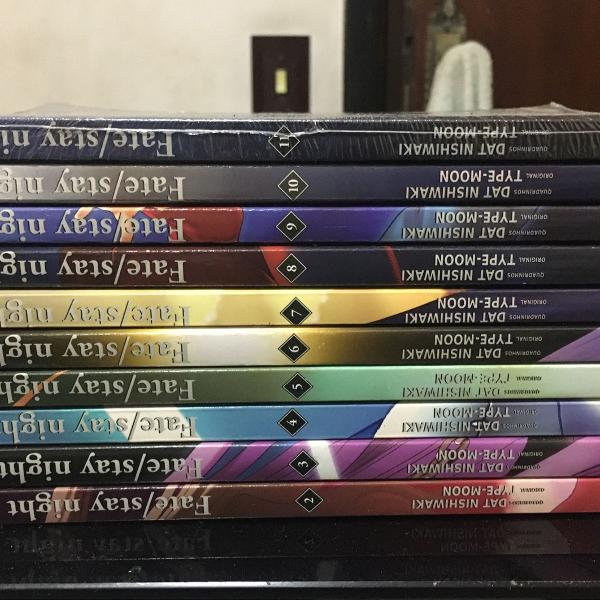 10 volumes fate stay night