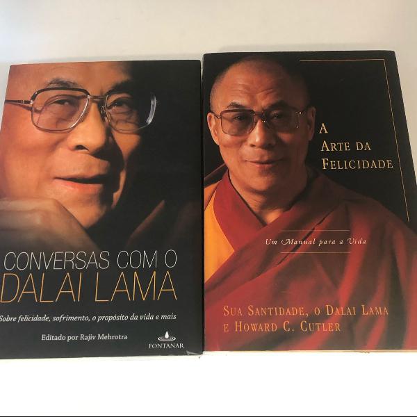 2 livros do dalai lama