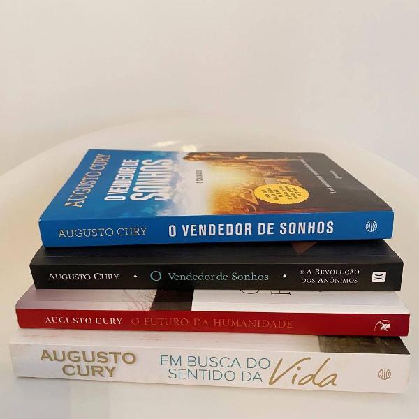 4 livros do augusto cury (promoção)