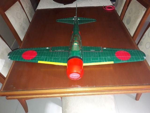 Aeromodelo modelo zero japonês