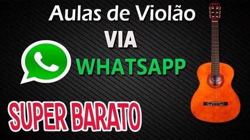 Aula De Violão Online Via Whatzapp R$50 Reais Mensais