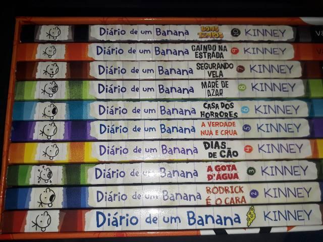 Box diário de um banana 10 livros