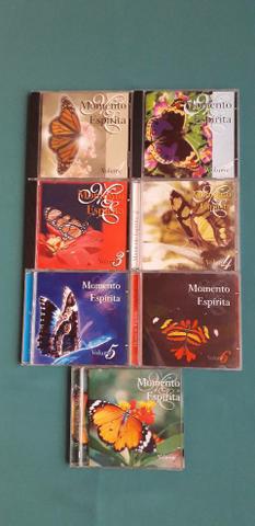 CDs Momento Espírita (7 CDs de 1 a 7)