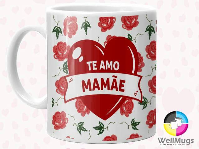 Canecas estampadas para o dia das mães