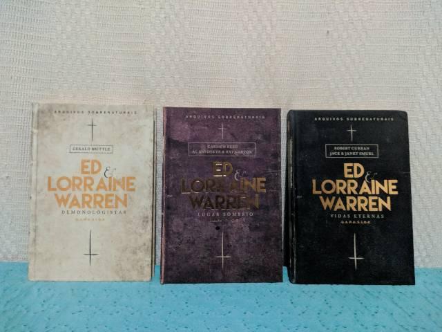 Coleção Livros - Ed e Lorraine Warren - Darkside Books