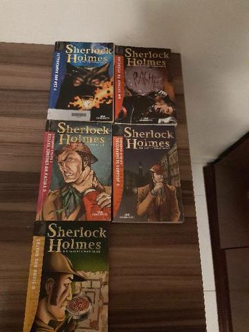 Coleção infantil de livros Sherlock Holmes