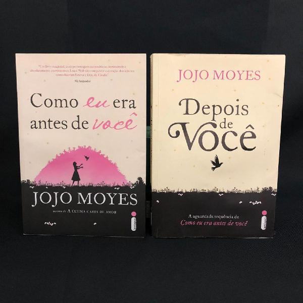 Combo 2 livros da Jojo Moyes