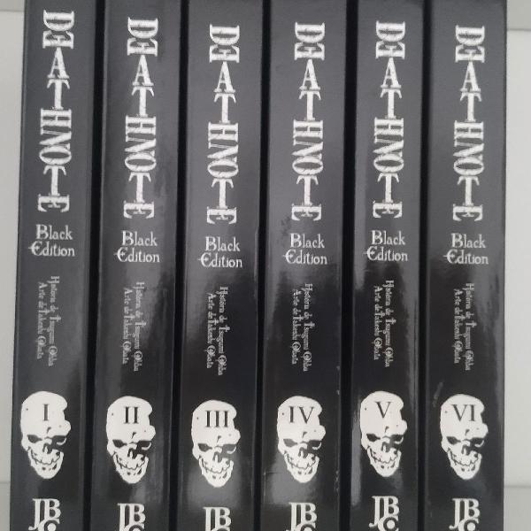 Death Note Black Edition Coleção completa