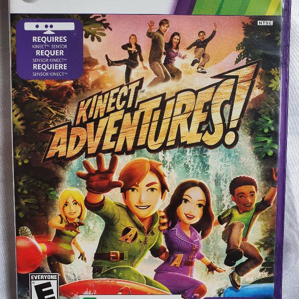 Jogo Kinect Adventures para xbox 360