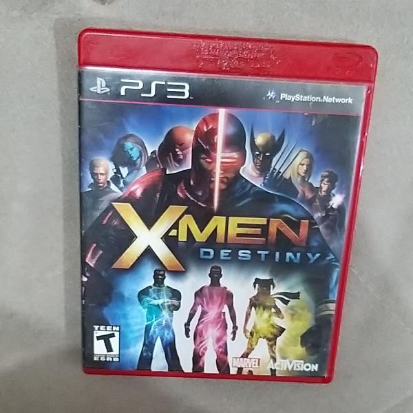 Jogo X-MEN DESTINY - PlayStation 3. JOGAÇO! Testado!