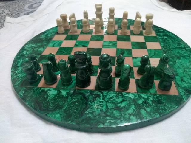 Jogo de xadrez para colecionador