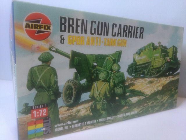 Kit p Montar - Bren Gun Carrier + Anti-Tank 1/72