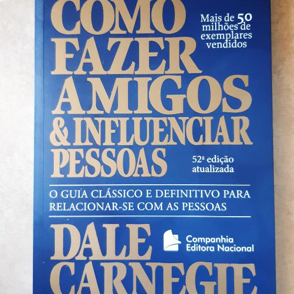 Livro Como influenciar pessoas e fazer amigos