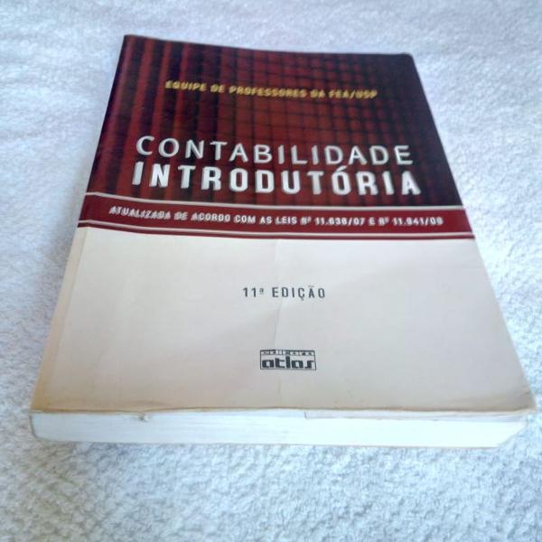 Livro Contabilidade introdutória - livro texto - 11ª ed.