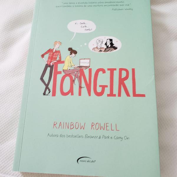 Livro Fangirl - Rainbow Rowell