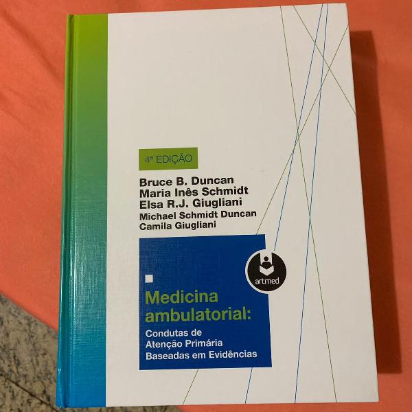 Livro Medicina Ambulatorial - DUNCAN (capa dura)