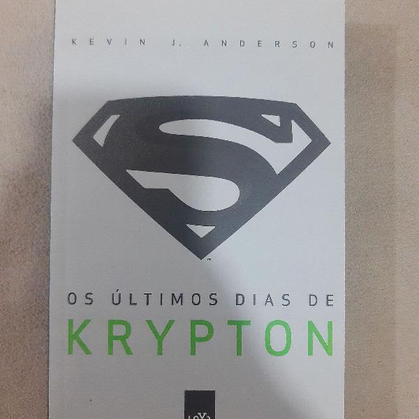 Livro - Os Últimos dias de Krypton