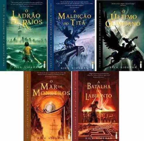 Livro Saga Percy Jackson e os Olimpianos