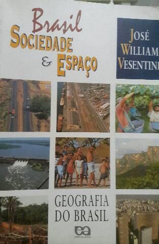 Livro de Geografia. Brasil sociedade e espaço.