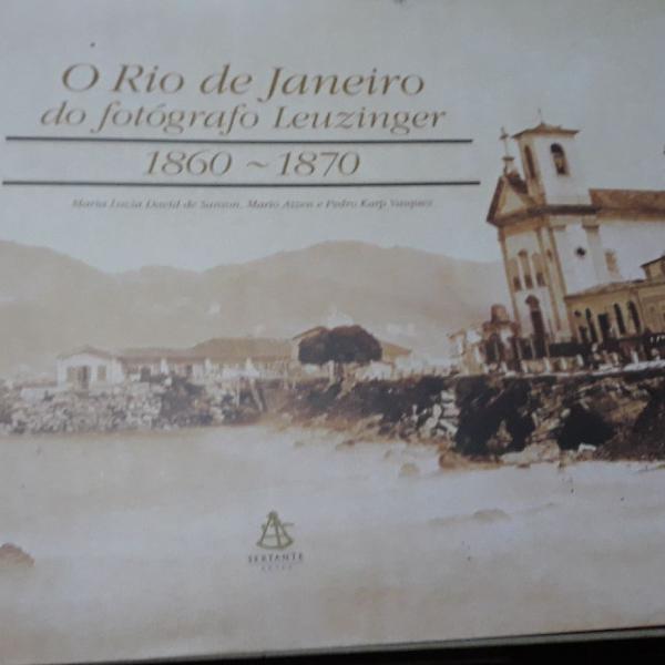 Livro de fotos do Rio de Janeiro de 1860