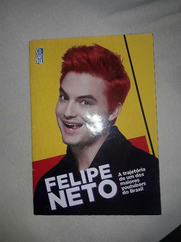 Livro do Felipe Neto (autografado)