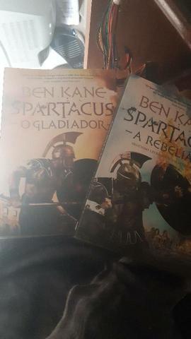 Livros coleção Spartacus