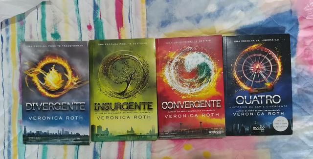 Livros novos Série Divergente