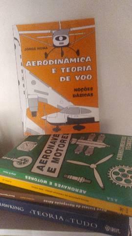 Livros para curso de piloto de avião