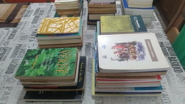 Livros usados na graduação de Geografia