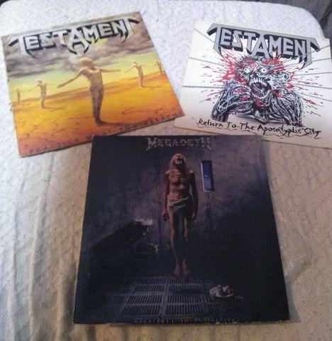 Megadeth, Testament Lp, Vinil, Disco