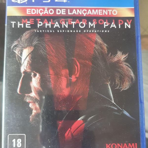 Metal Gear Solidv "The Phantom Pain" Ps4