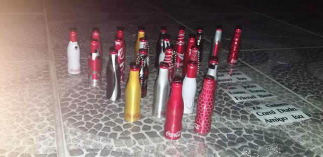 Mini Garrafinhas Coca Cola Coleção #desapego