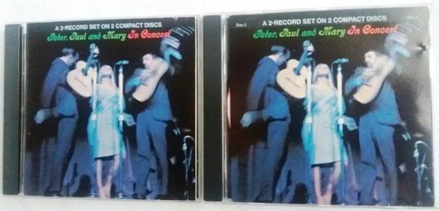 Peter, Paul And Mary - In Concert (2 Cds) Importado Usa