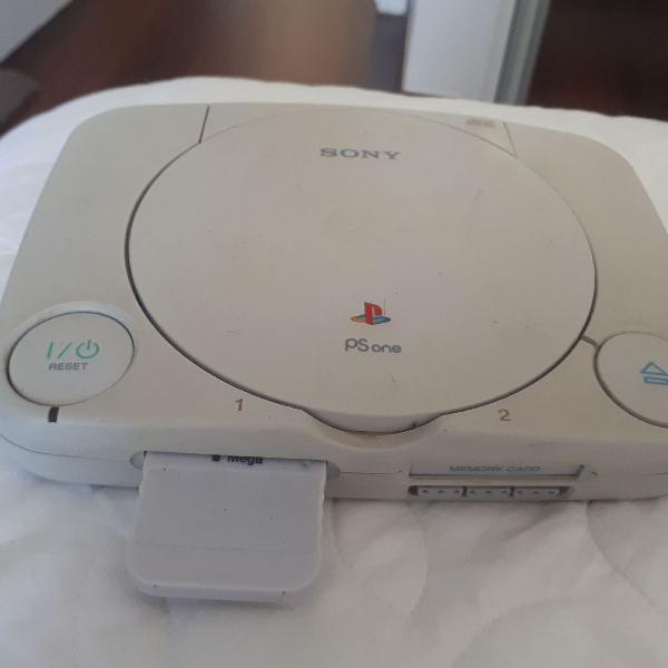 Ps One destravado + memory card + 2 controles