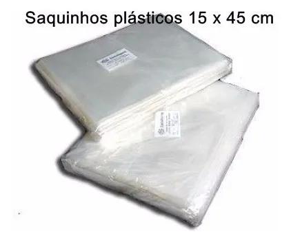Saquinhos Plásticos 15x45 P/