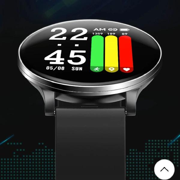 Smartwatch Lenfo - Pressão arterial - Batimento cardíaco -