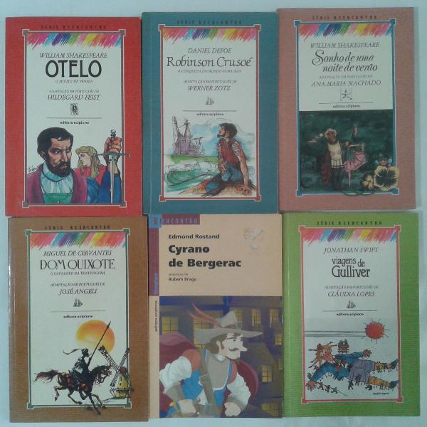 Série Reencontro - Lote com 6 volumes