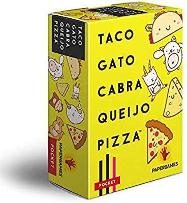Taco Gato Cabra Queijo Pizza - Jogo de cartas