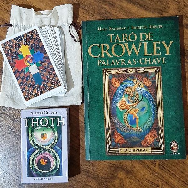 Tarot de Thoth + Livro palavras chave