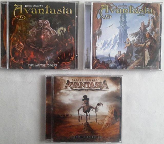Tobias Sammet's Avantasia - lote com 3 cds