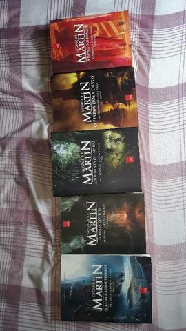 Todos os livros Game of thrones