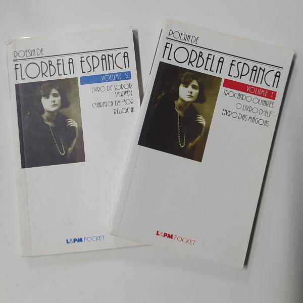 Volumes 1 E 2 Com A Poesia De Florbela Espanca